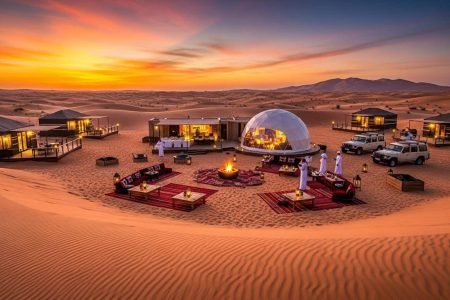 Desert Safari Ras Al Khaimah | Best Desert Camp & Dome accommodation