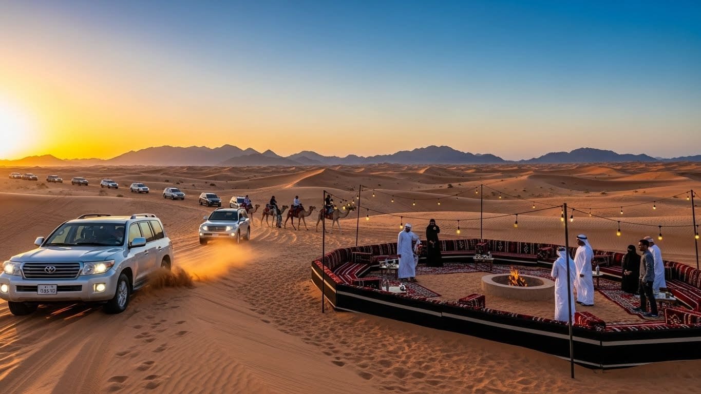 Evening Desert Safari – Unforgettable Desert Safari Dubai Experience with Arabx Safari