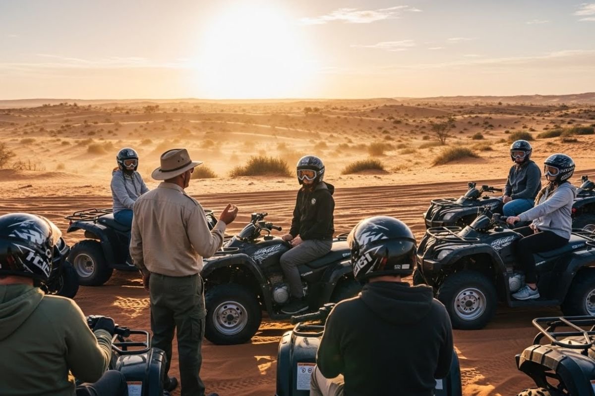Morning Quade Bike safari